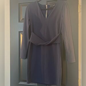 Dynamite Navy Blue Long Sleeve Dress